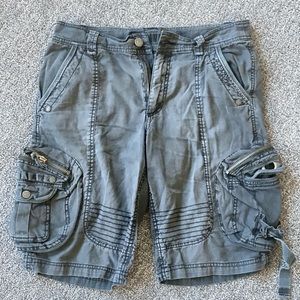 Division brand cargo shorts